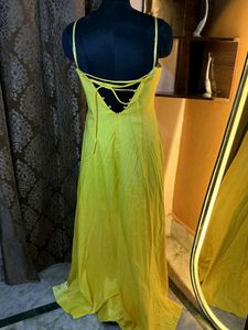 Yellow Embellished Gown