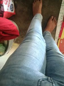 Light Wash Denim Jeans