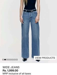Wide Leg Jeans