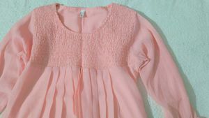 Beautiful Pink Lace Top
