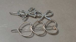 Heart And Bow Shaped Hairpin