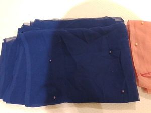 SET OF 2 Pearl Net scarf