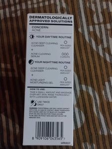 FREE SHIPPING!!Novology Acne Deep Cleansing Clean