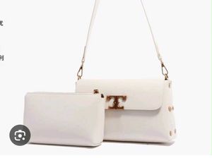 🆕Elegant White Handbag imported quality