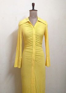 Shein Yellow Maxi