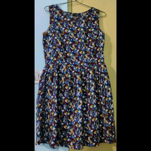 Multi Color Floral Dress