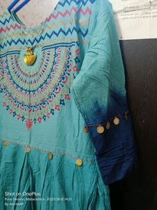 Long Cotton Designer Dress