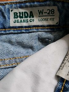Distressed Light Wash Jeans