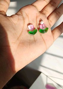 Glass Tulip Beads