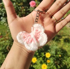 Crochet butterfly 🦋 Keychain