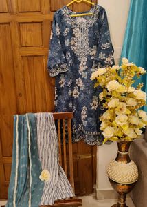 Premium stitched suit with pant and Dupatta 🎉😍