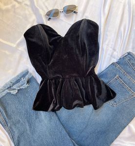 Corset Velvet top💕