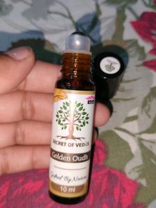 Luxury Roll On Attar: Golden Oudh