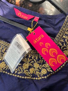 Navy blue Ethnic top