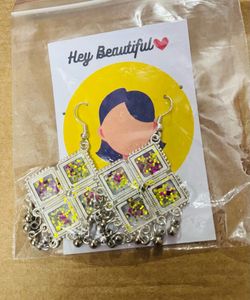 Resin Fancy Party Wear Earrings