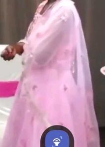 Pink Embroidered Kurta Set