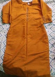 Elegant Mustard Kurti