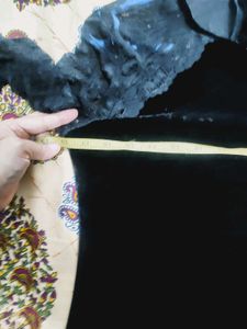 Black Velvet Lace Dress