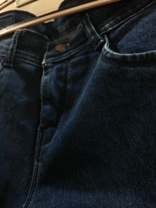 Dark Blue Denim Jeans