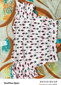 Floral Print Crop Top