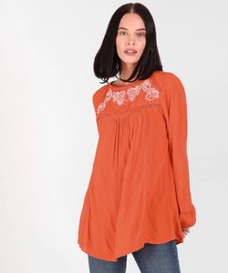 Cute Rust Colour Tunic From Marks And Spencer