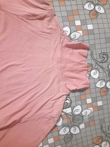 A Beautiful Full Sleeve Peach Color Top