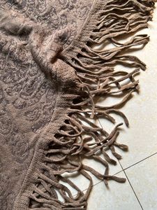 WOMEN DEGINER PONCHO WOLLEN