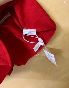 Red V Neck Top