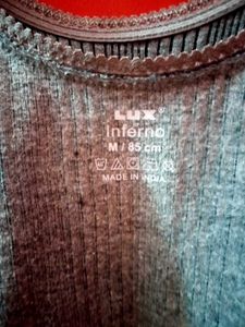 Gray Ribbed Knit Sweater Top