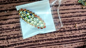 Hair Pins with Colorful Stones