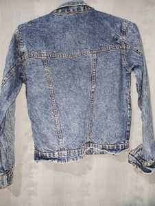 Acid Wash Denim Jacket