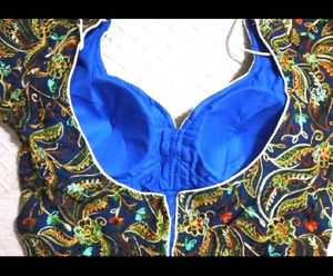 floral embroidery Blouse