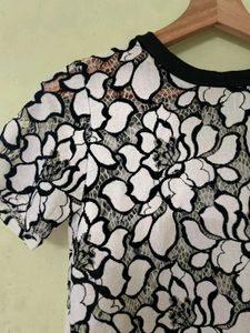Floral Lace Top New