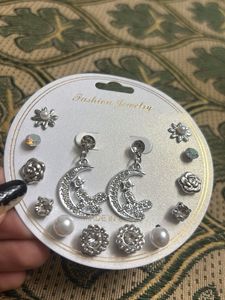 Earring Set: Moon &amp; Stars