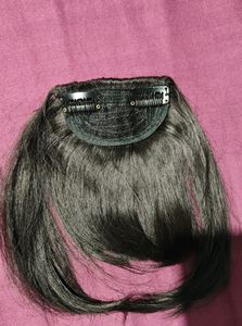 Front Piece Fringe Bangs Clip On