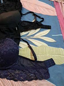 Combo  Of Four  Imported Fabric Bra