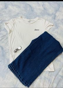 Dark Blue Denims Jeans Women