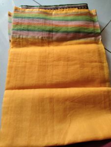 Beautiful Yellow Saree