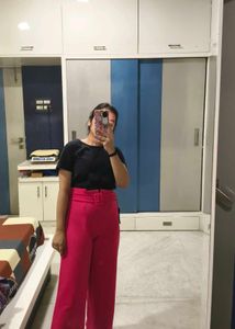 Hot Pink Trousers New With Tag