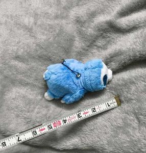 Blue Bear Plush Keychain