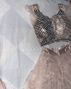 Mirror Work Lehenga Choli (New)