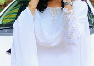 Elegant White Salwar Kameez