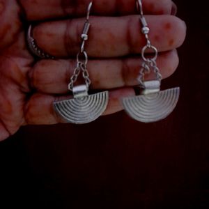 Crystal Beads Silver Charms Set.