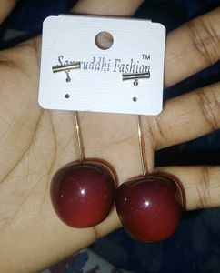 Cherry Drop Earrings