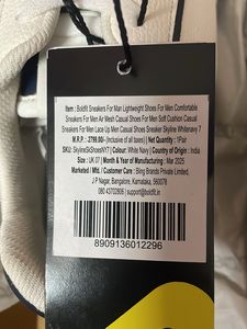 Boldfit Sneakers White