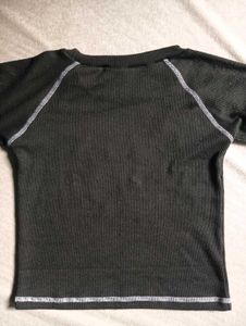 Graphic Print Crop Top