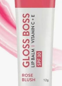 Gloss Boss Rose Blush Lip Balm