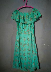Floral Off-Shoulder Dress