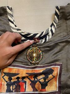 Ethnic Print Kurta | used once only