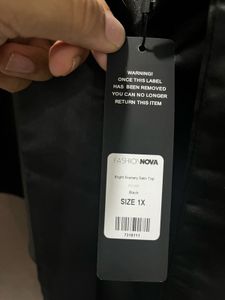 Cowl Neck Black Top With Thin Scarf (dupatta)